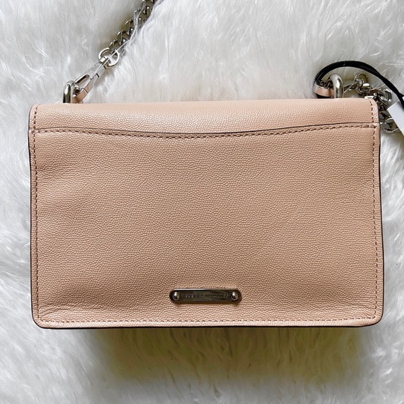 {rebecca minkoff} jean crossbody bag purse neutral - Picture 13 of 16